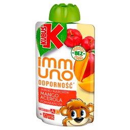 Immuno Odporność Mus jabłko mango marchew pomarańcza...