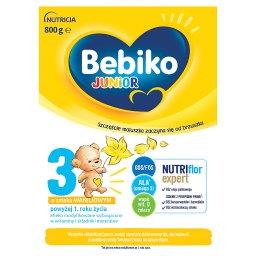 Junior 3 Mleko modyfikowane dla dzieci powyżej 1. roku życia o smaku waniliowym 800 g (2 x 400 g)