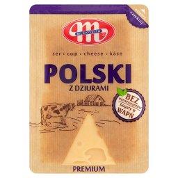 Ser Polski z dziurami premium plastry 500 g