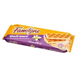 Gofrowe wafle mus o smaku waniliowym 130 g