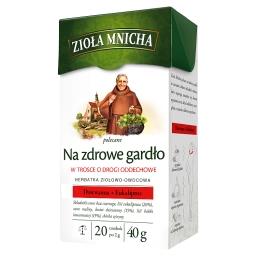 Herbatka ziołowo-owocowa na zdrowe gardło 40 g (20 x 2 g)