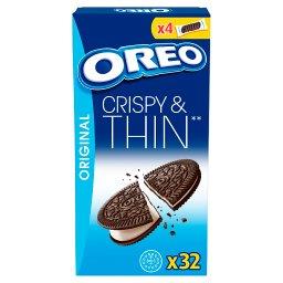 Cripsy & Thins Ciastka kakaowe z nadzieniem o smaku ...