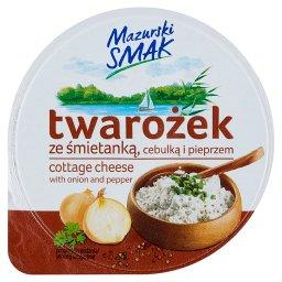 Mazurski Smak Twarożek ze śmietanką cebulką i pieprz...