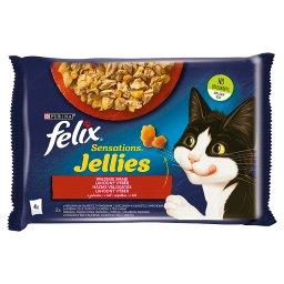 Sensations Jellies Karma dla kotów wiejskie smaki w galaretce 340 g (4 x 85 g)