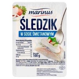 Śledzik w sosie śmietanowym 100 g