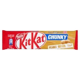 KitKat Chunky Peanut Butter Paluszek waflowy w mlecz...