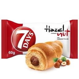 Croissant z nadzieniem z orzechów laskowych 60 g