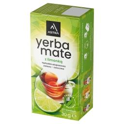 Herbatka ekspresowa ziołowo-owocowa Yerba Mate z lim...