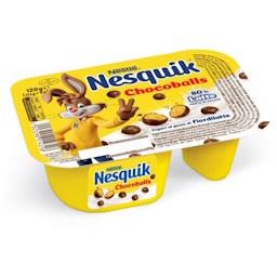 NESQUIK Jogurt naturalny z kuleczkami zbożowymi obla...