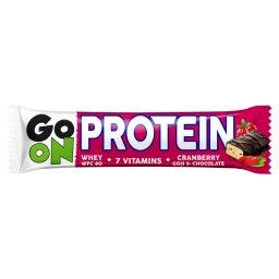 Go On Protein Baton z żurawiną i jagodami goji w czekoladzie 50 g