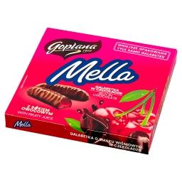 Mella Galaretka w czekoladzie o smaku wiśniowym 190 g