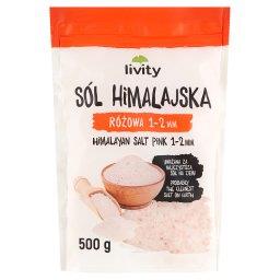 Sól himalajska różowa 1-2 mm 500 g
