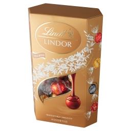 Lindor Praliny z czekolady mlecznej z kawałkami orze...