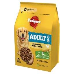 Adult Sucha karma dla psów z drobiem i warzywami 2,6...