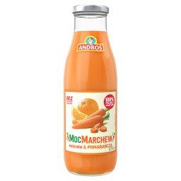 MocMarchew Smoothie marchew & pomarańcza 0,75 l
