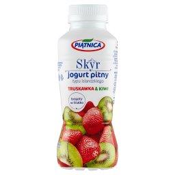 Skyr jogurt pitny typu islandzkiego truskawka & kiwi 330 ml