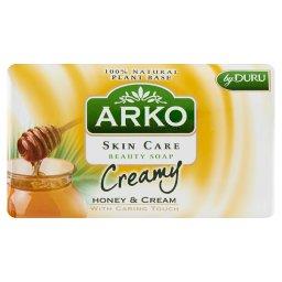 Skin Care Creamy Równoważące mydło kosmetyczne miód i krem 90 g