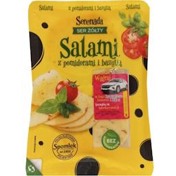 Ser Salami z pomidorami i bazylią plastry 250g