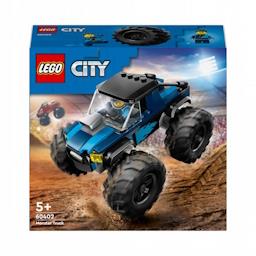 City Niebieski monster truck 60402