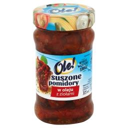 Suszone pomidory w oleju z ziołami 270 g