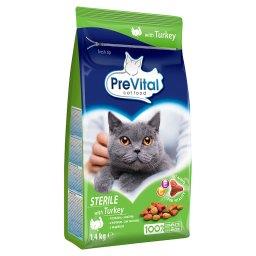 Sterile Sucha karma dla kotów z indykiem 1,4 kg