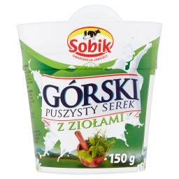 Górski puszysty serek z ziołami 150 g