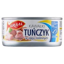 Tuńczyk kawałki w oleju roślinnym 170 g