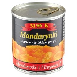 Mandarynki w lekkim syropie 312 g
