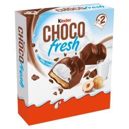 Chocofresh Mleczna czekolada z mlecznym i orzechowym nadzieniem  (2 sztuki)