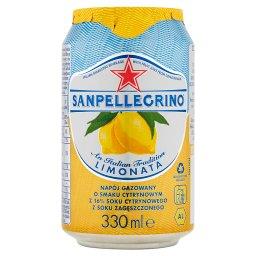 Limonata Napój gazowany o smaku cytrynowym 330 ml