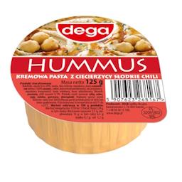 Hummus kremowa pasta z ciecierzycy słodkie chili 125 g