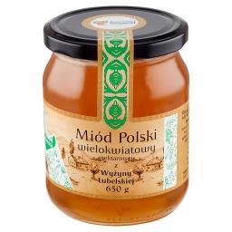 Miód polski wielokwiatowy nektarowy 650 g