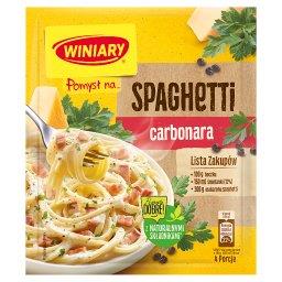 Pomysł na... Spaghetti carbonara 34 g