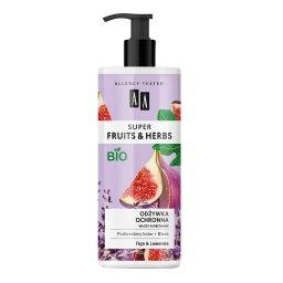 Super Fruits&Herbs odżywka ochronna włosy farbowane figa&lawenda 500 ml
