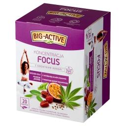 Big-Active Focus Herbata zielona koncentracja 30 g (20 x 1,5 g)