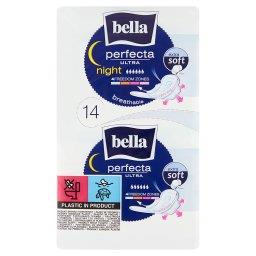 Perfecta Ultra Night Extra Soft Podpaski higieniczne 14 sztuk