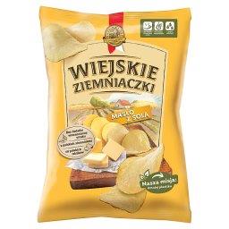 Chipsy ziemniaczane masło z solą 130 g