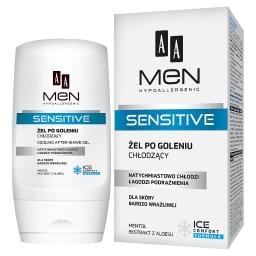 Men Sensitive Żel po goleniu chłodzący dla skóry bar...