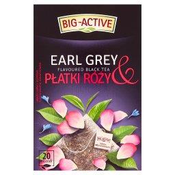 Herbata czarna Earl Grey & płatki róży 40 g (20 x 2 g)