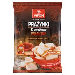 Prażynki krewetkowe pikantne 100 g