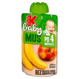 Baby Mus po 4 miesiącu jabłko banan 100 g