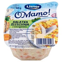 O Mamo! Sałatka śledziowa z warzywami 140 g