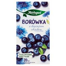Kwiaty Polskie Herbatka owocowo-ziołowa borówka z kwiatem chabru 46 g (20 x 2,3 g)