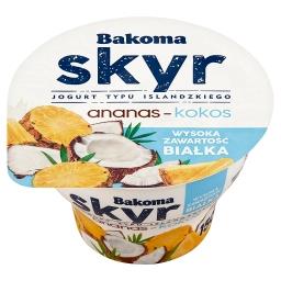 Skyr Jogurt typu islandzkiego ananas-kokos 150 g