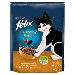 Crunchy & Soft Sucha karma dla kotów z pyszną miesza...
