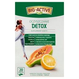 Detox oczyszczanie Suplement diety herbatka ziołowo-owocowa 40 g (20 x 2 g)