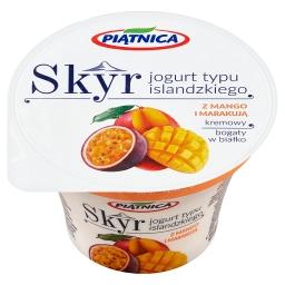 Skyr Jogurt typu islandzkiego z mango i marakują 150 g
