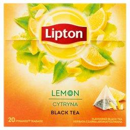 Herbata czarna aromatyzowana cytryna 34 g (20 torebe...
