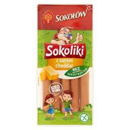 Sokoliki Produkt drobiowy z serem cheddar 130 g