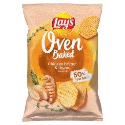 Oven Baked Pieczone chipsy ziemniaczane o smaku piersi z kurczaka z tymiankiem 125 g